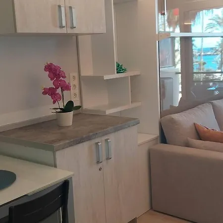 Cozy Studio With Ocean View In Los Cristianos Apartmán